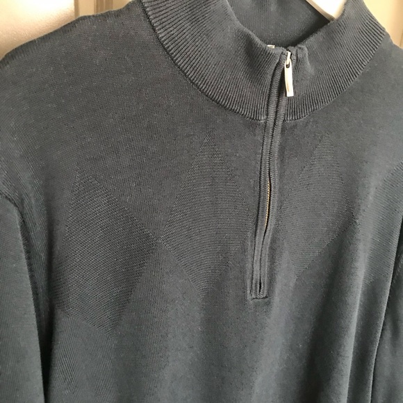 Ashworth wind sweater golf pullover 1/4 zip XL - Picture 3 of 6